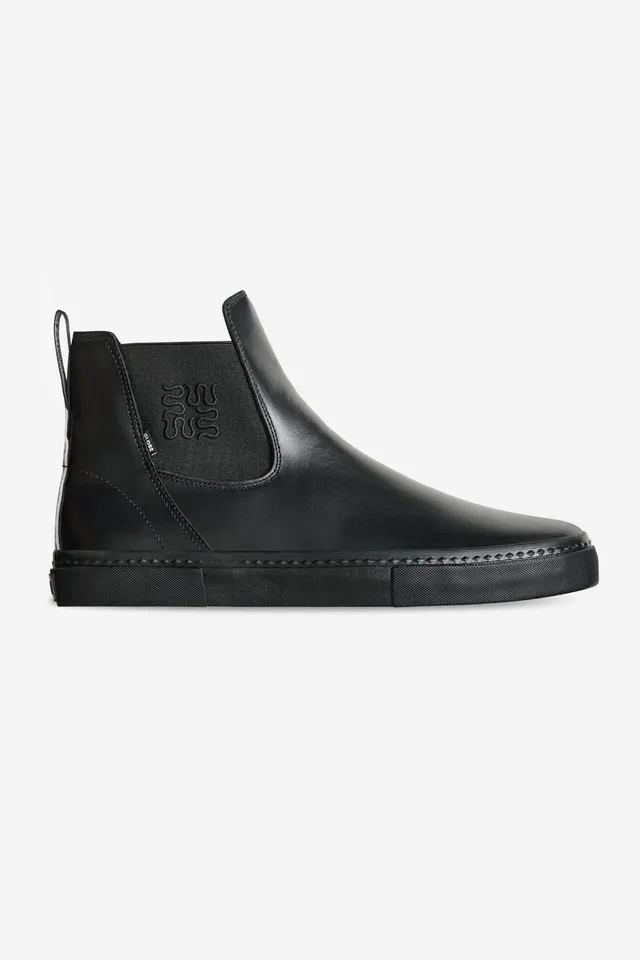 globe-dover-ii-wasted-talent-black-snake-scarpe-skate-slip-on image 1