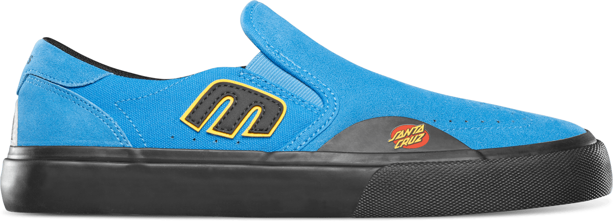 etnies-lo-cut-slip-x-santa-cruz-slip-on-uomo-blu image 1