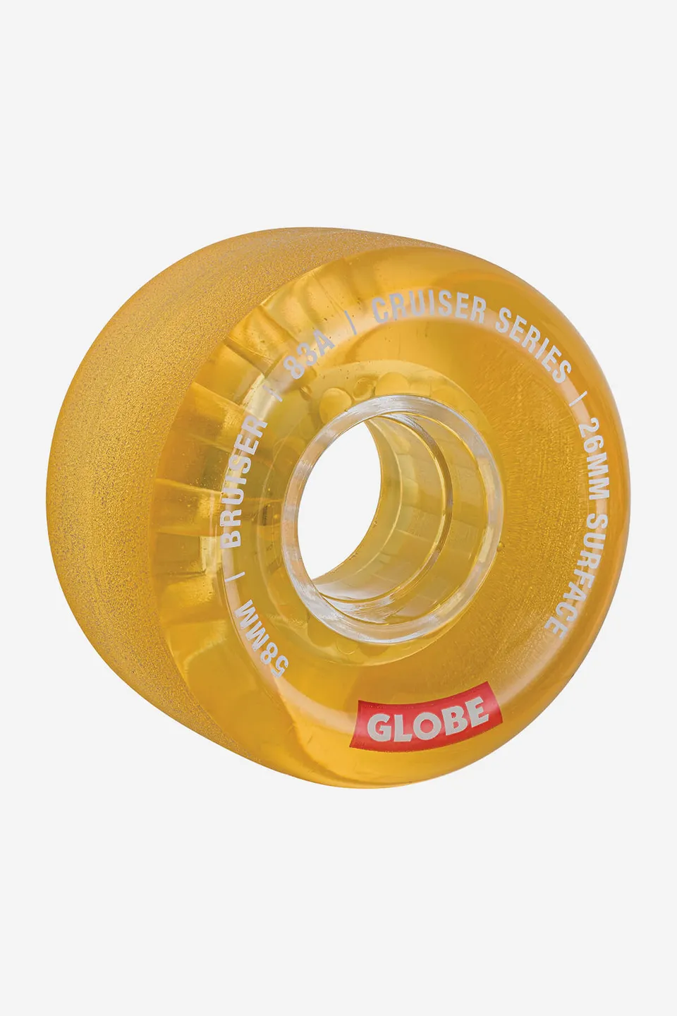 globe-bruiser-58mm-ruote-cruiser-clear-honey image 1