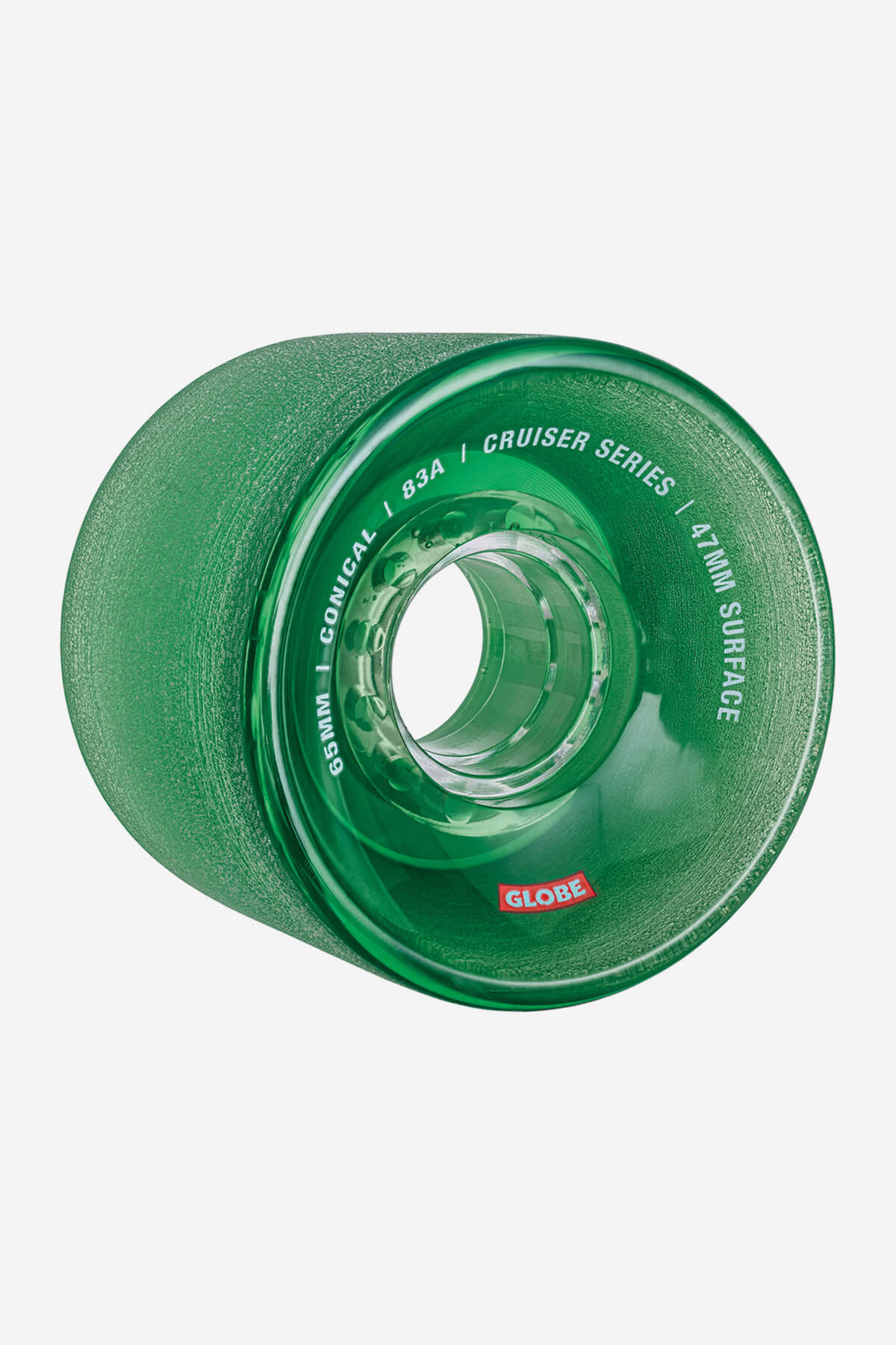 globe-conical-cruiser-wheel-65mm-ruote-cruiser-clear-forest image 1