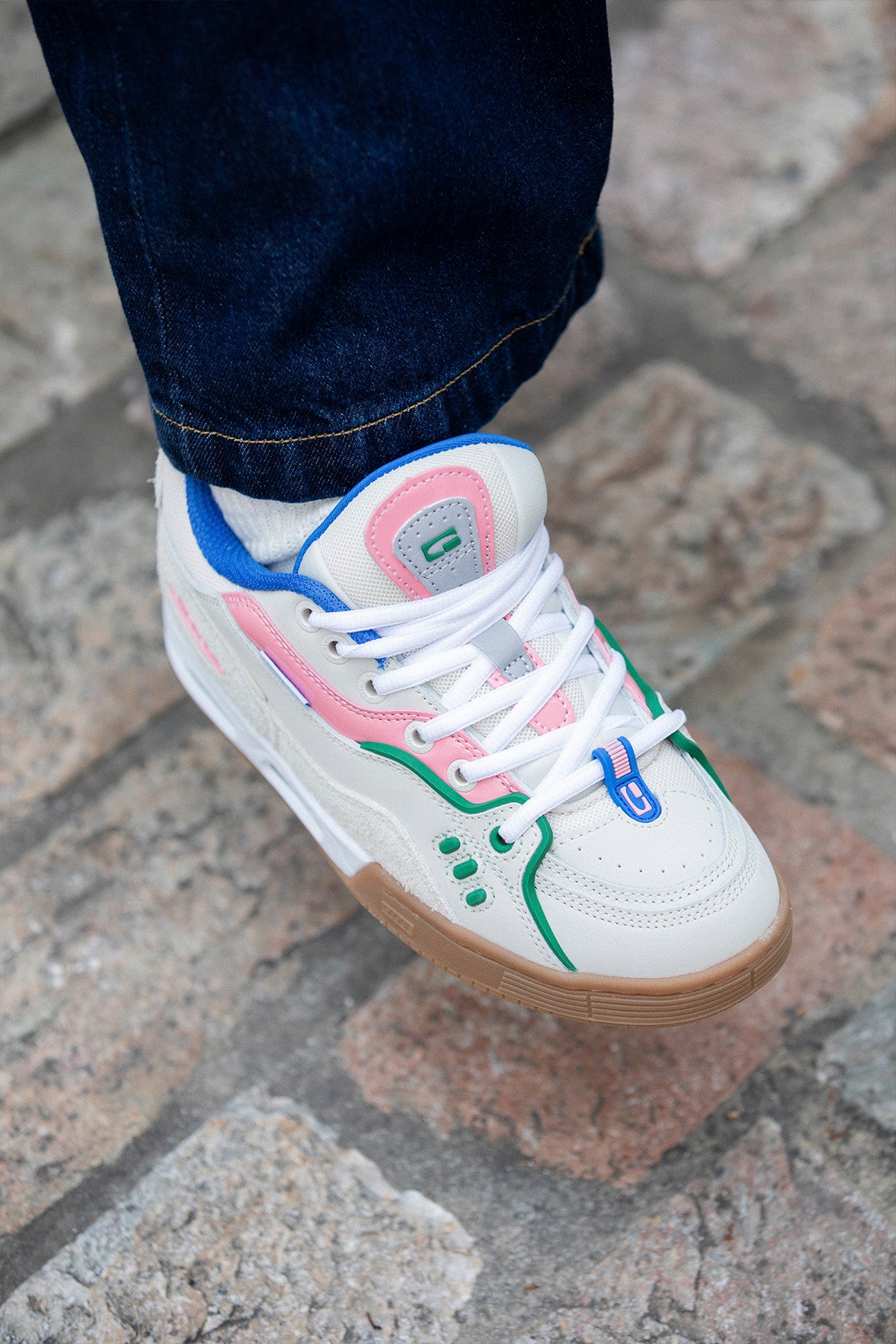 globe-ct-4-scarpe-da-skate-antique-white-pink image 2