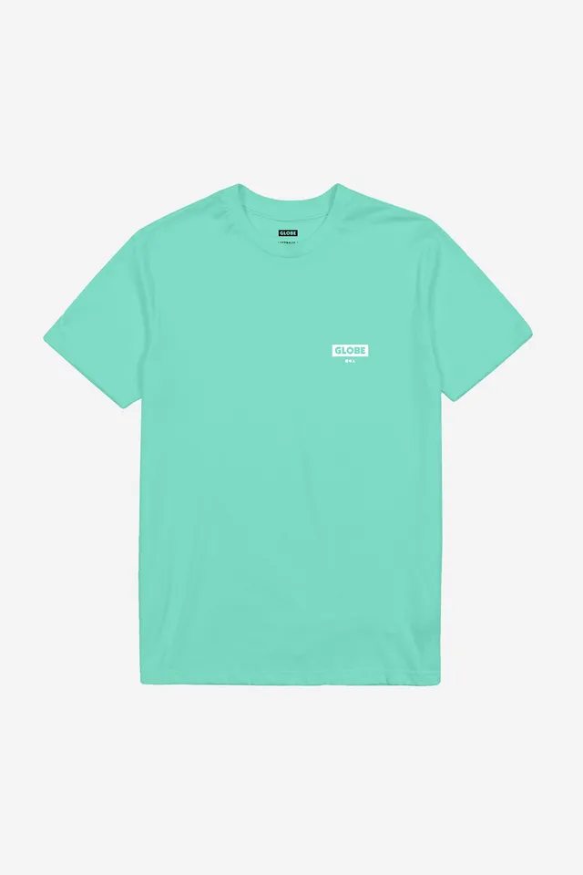 globe-living-low-velocity-tee-mint-t-shirt-skate image 1