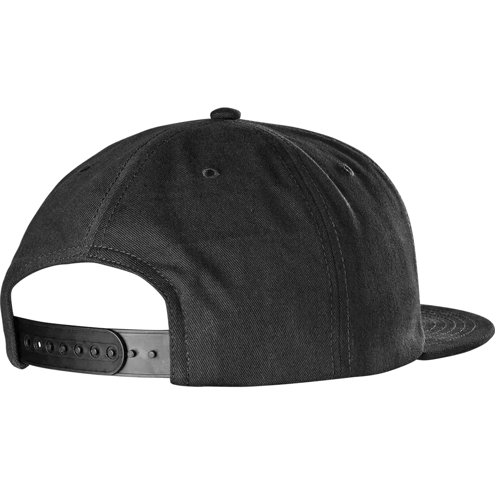 etnies-wordmark-embroidery-snapback-cappello-nero image 2