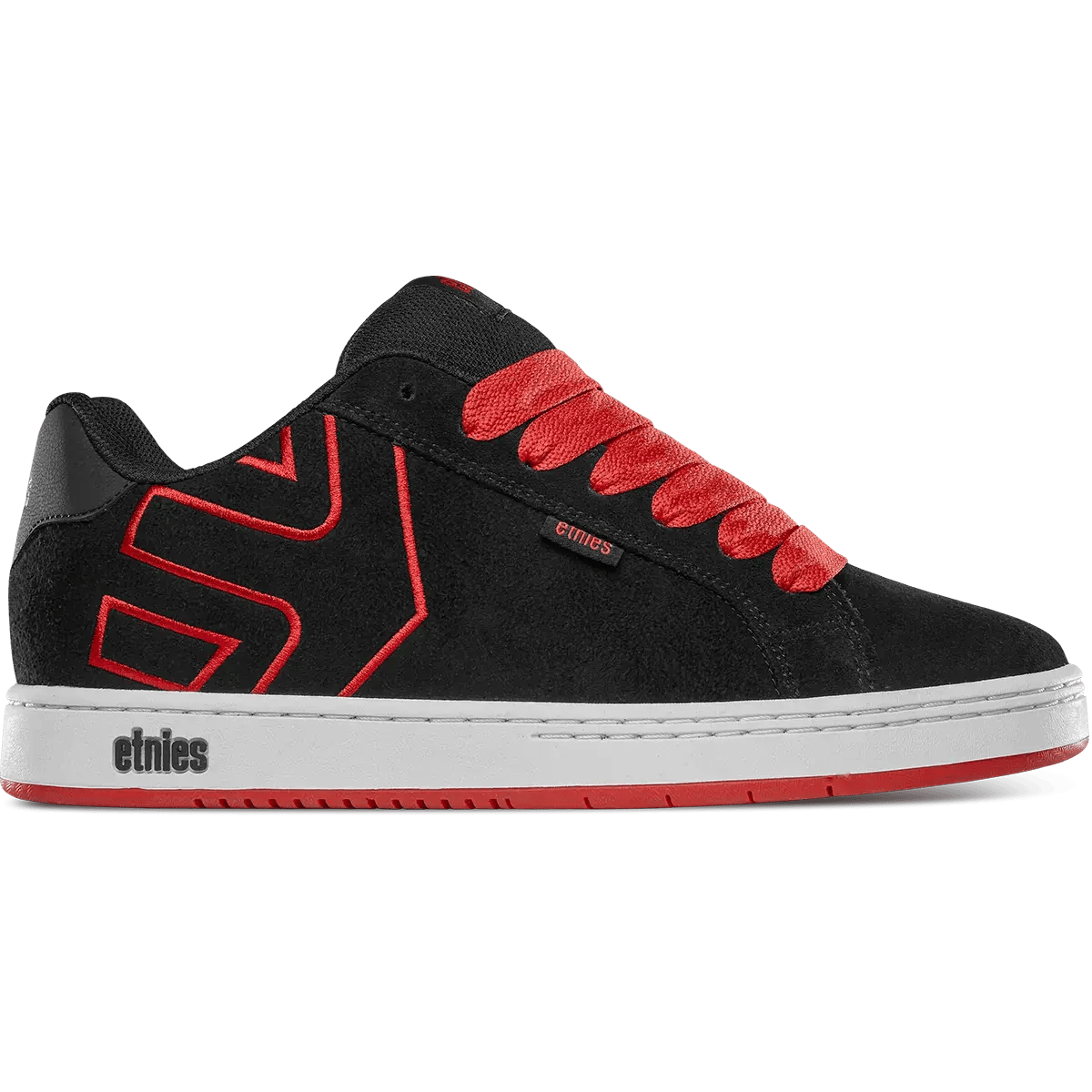 etnies-fader-scarpe-da-skate-nero-rosso image 1