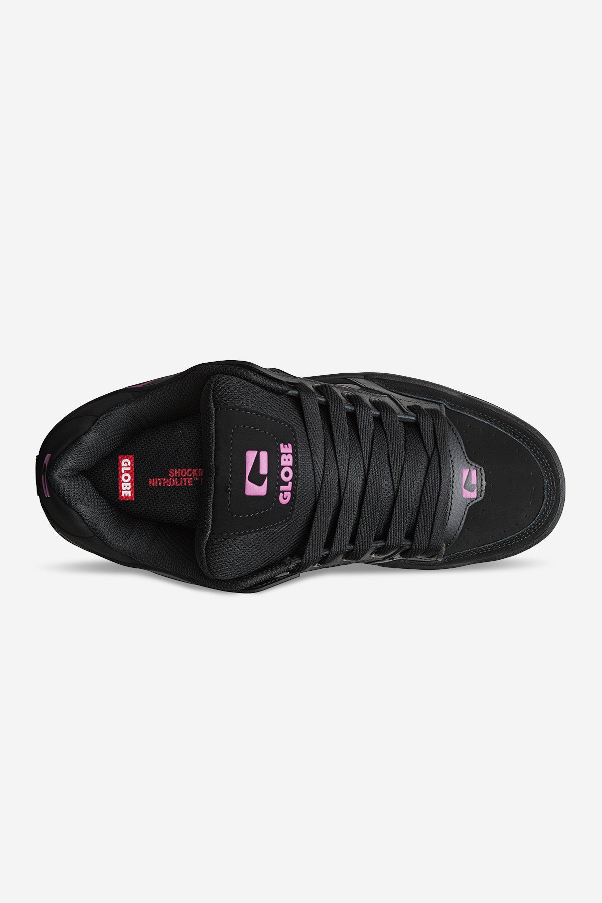 globe-tilt-scarpe-skate-heritage-black-black-pink image 4
