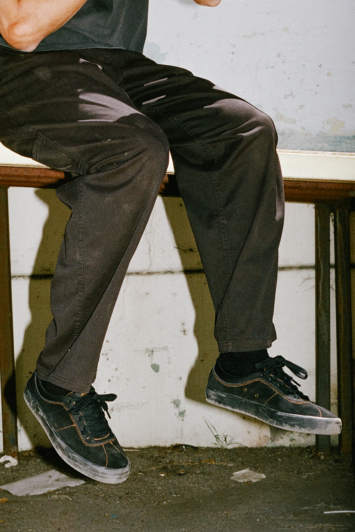 globe-melbek-black-montano-scarpe-skate-pro-model-sammy-montano image 2