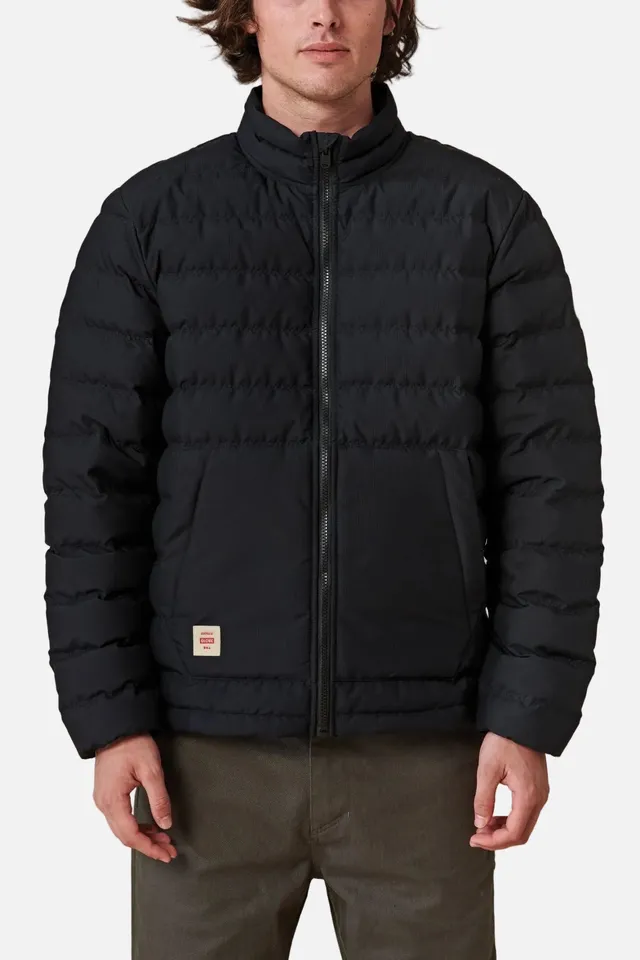 globe-prime-down-jacket-black-piumino-uomo-idrorepellente image 1