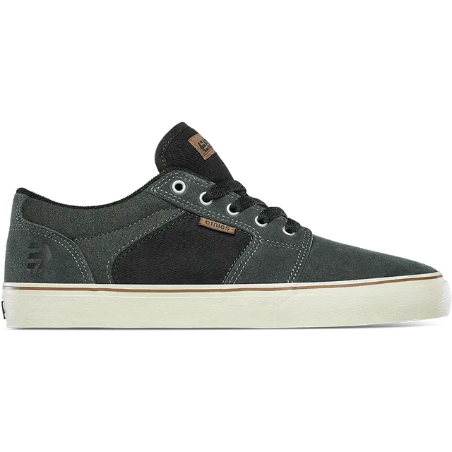 etnies-barge-ls-scarpa-skate-vulcanizzata-verde-nero image 1