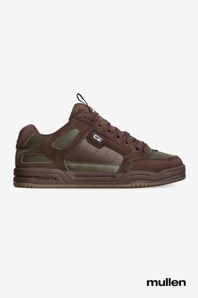 globe-tilt-prime-scarpe-da-skate-brown-olive-mullen image 1