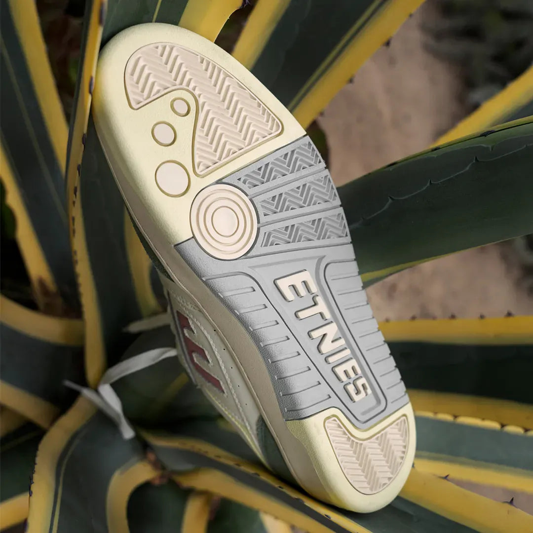 etnies-loot-scarpe-da-skate-uomo-green-white-yellow image 5