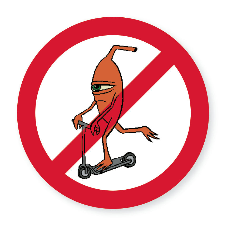 toy-machine-no-scooter-sticker-adesivo-skate image 1