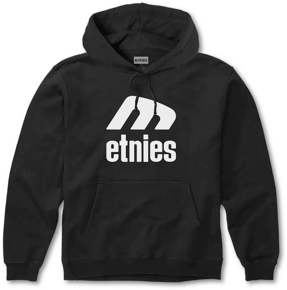 etnies-icon-e-kids-felpa-pullover-bambino-black-white image 1