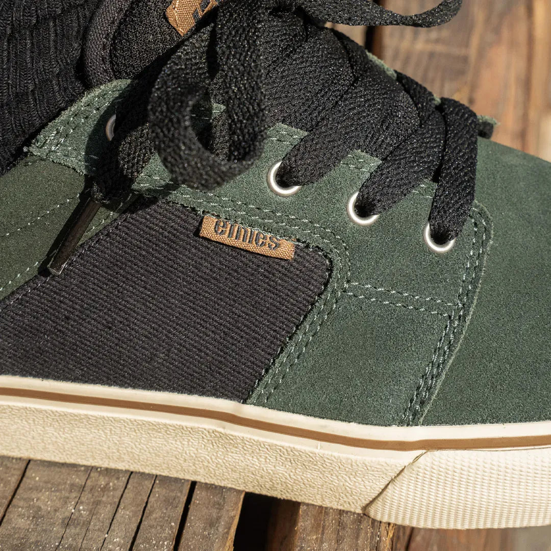 etnies-barge-ls-scarpe-da-skate-low-top-green-gold image 6