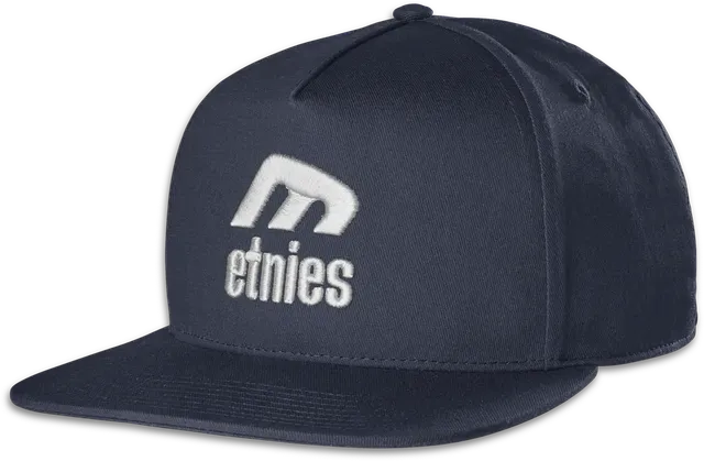 etnies-icon-e-snapback-cappello-blu-navy-grigio image 1