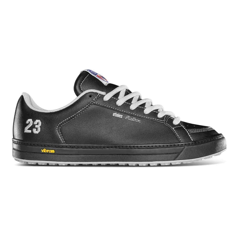 etnies-sal-23-x-malbon-black-white-scarpe-uomo-pelle image 1