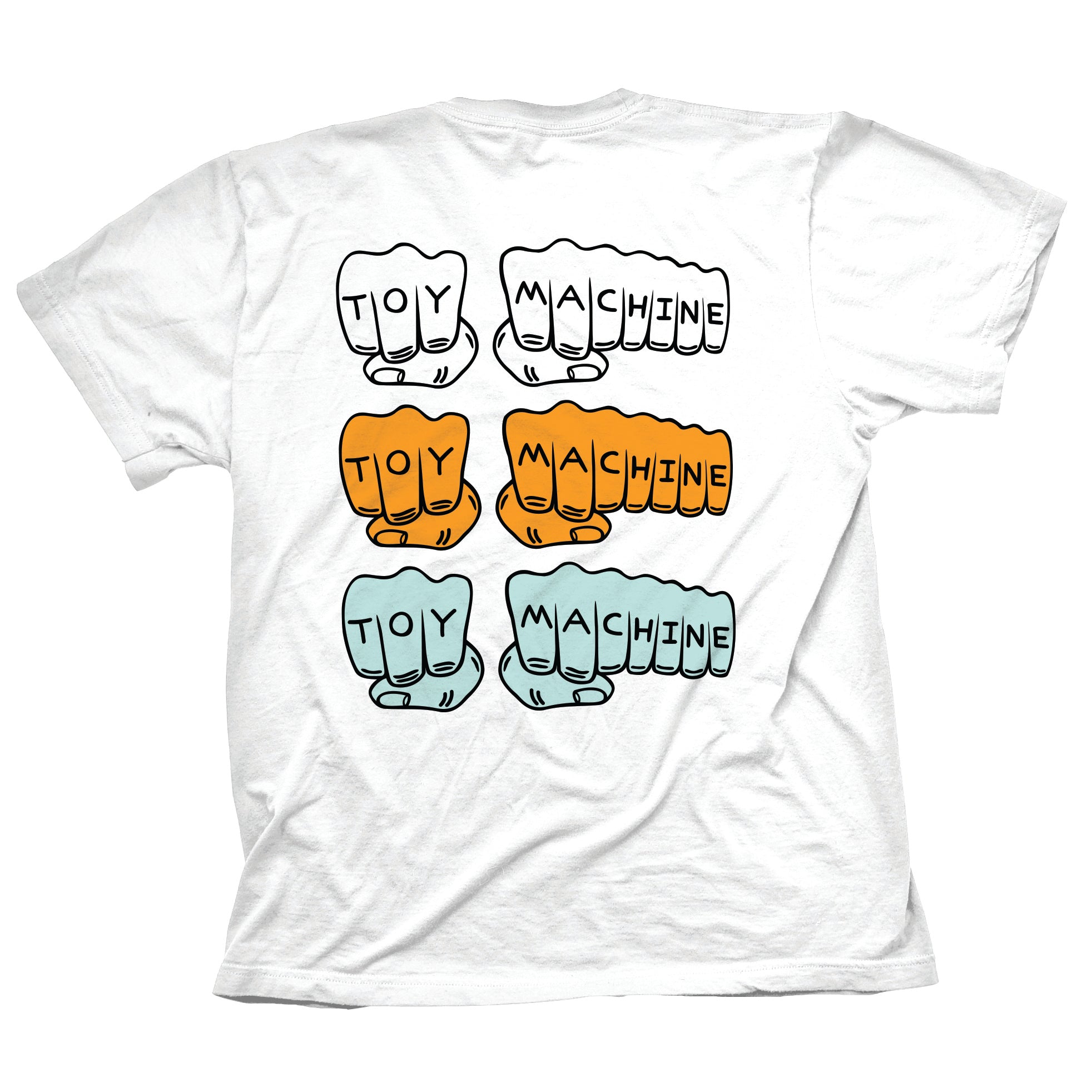 toy-machine-triple-fist-t-shirt-street-skate image 3