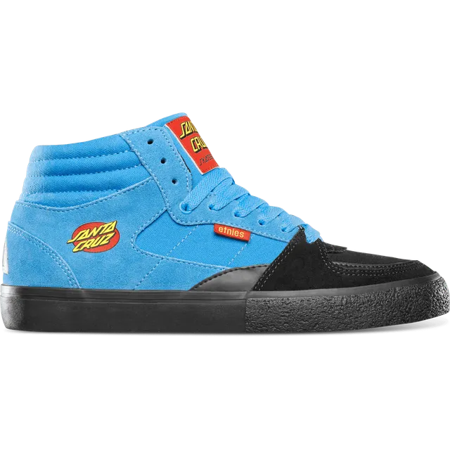 etnies-screw-mid-vulc-x-santa-cruz-retro-scarpe-skate-mid-uomo-nero-blu-nero image 1