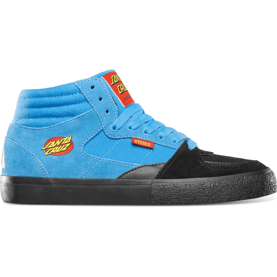 etnies-screw-mid-vulc-x-santa-cruz-retro-scarpe-skate-mid-uomo-nero-blu-nero image 1