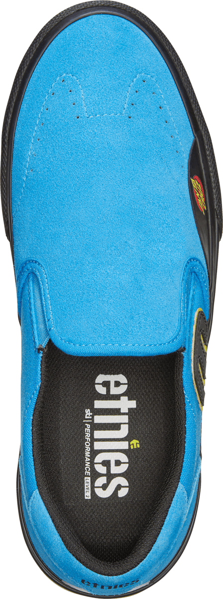 etnies-lo-cut-slip-x-santa-cruz-slip-on-uomo-blu image 2
