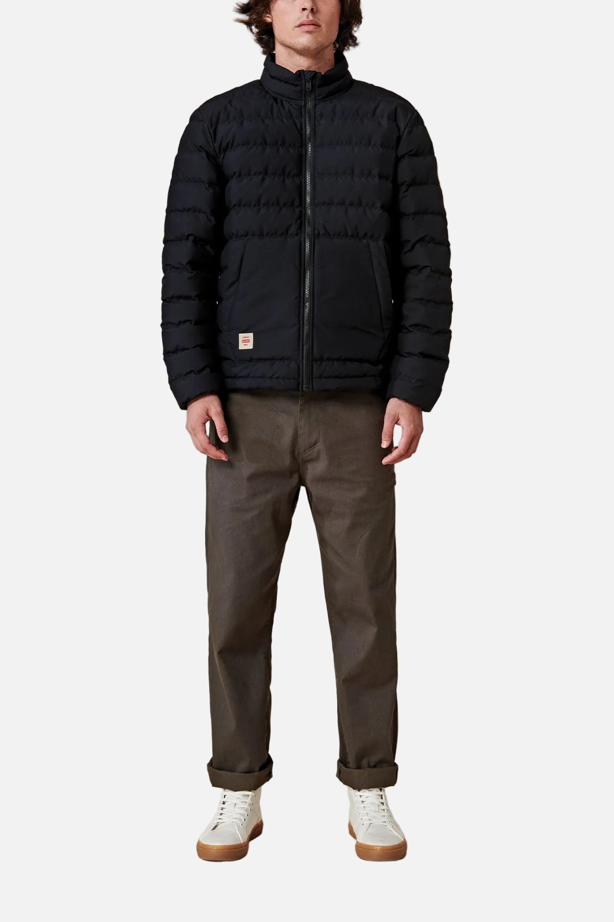 globe-prime-down-jacket-black-piumino-uomo-idrorepellente image 3