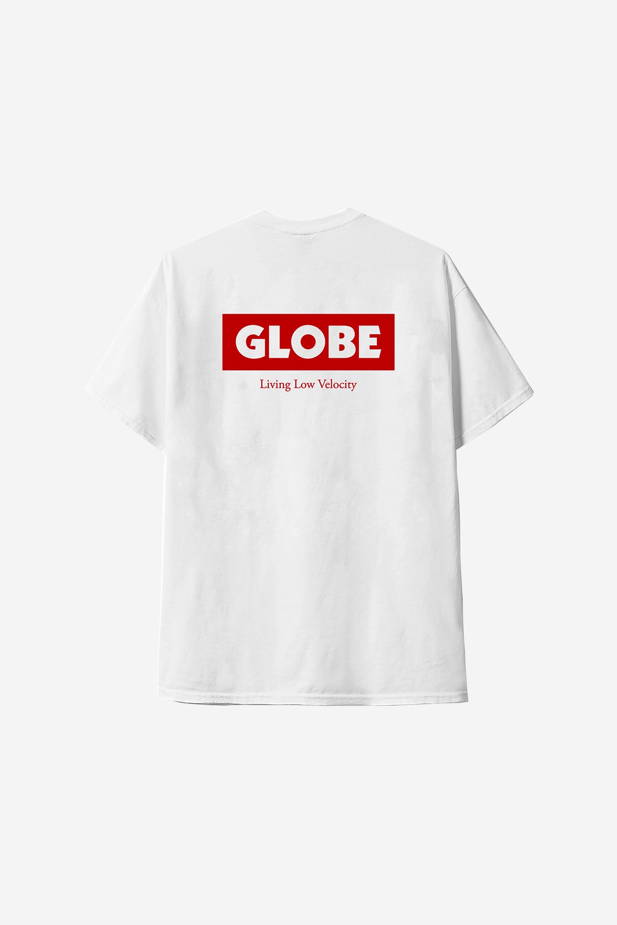 globe-living-low-velocity-tee-white-red-maglietta image 2
