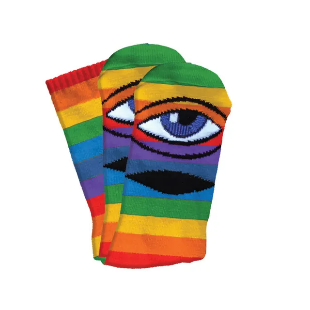 toy-machine-sect-eye-rainbow-calzini-skate image 1
