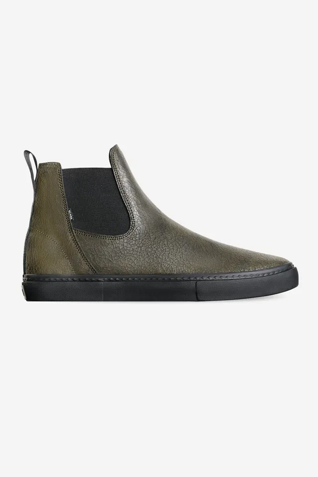 globe-dover-ii-stivaletto-chelsea-skate-distressed-leather image 1