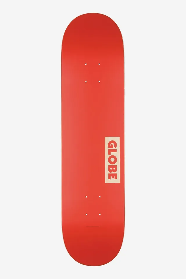 globe-goodstock-7-75-tavola-skateboard-deck-red image 1