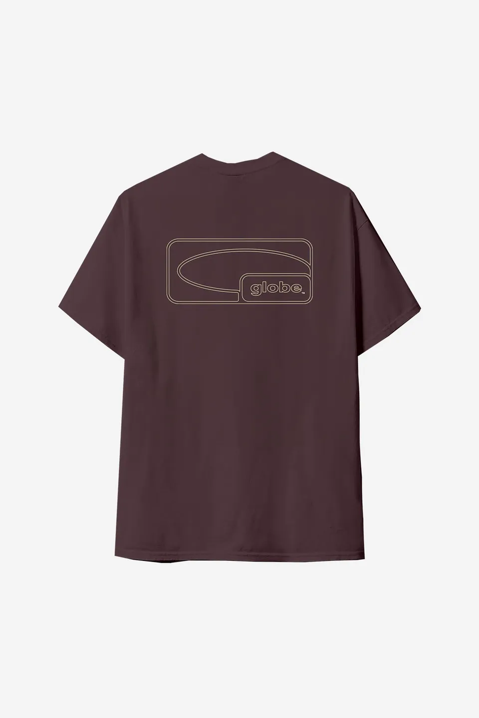 globe-block-tee-prune-t-shirt-in-cotone-organico image 1