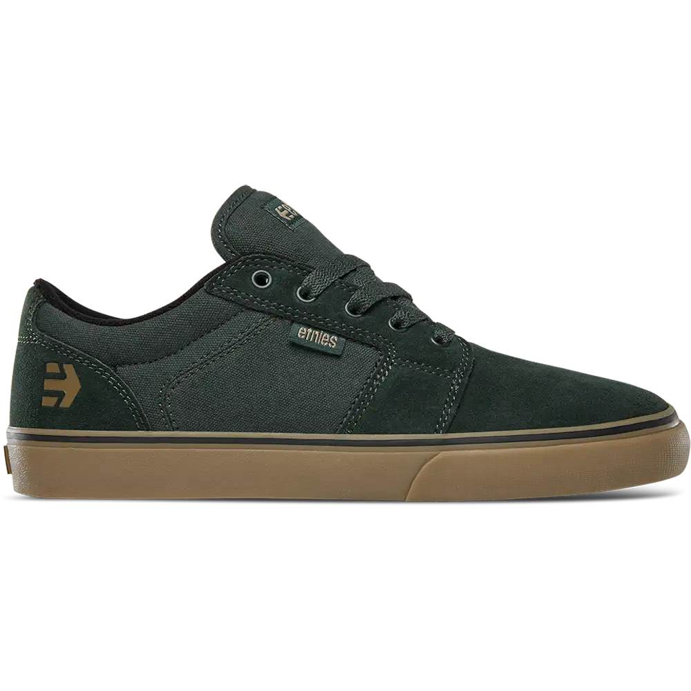 etnies-barge-ls-scarpa-skate-verde-gomma image 1