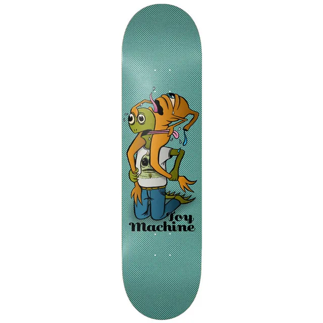 toy-machine-turtle-boy-fight-8-25-tavola-skate-deck image 1