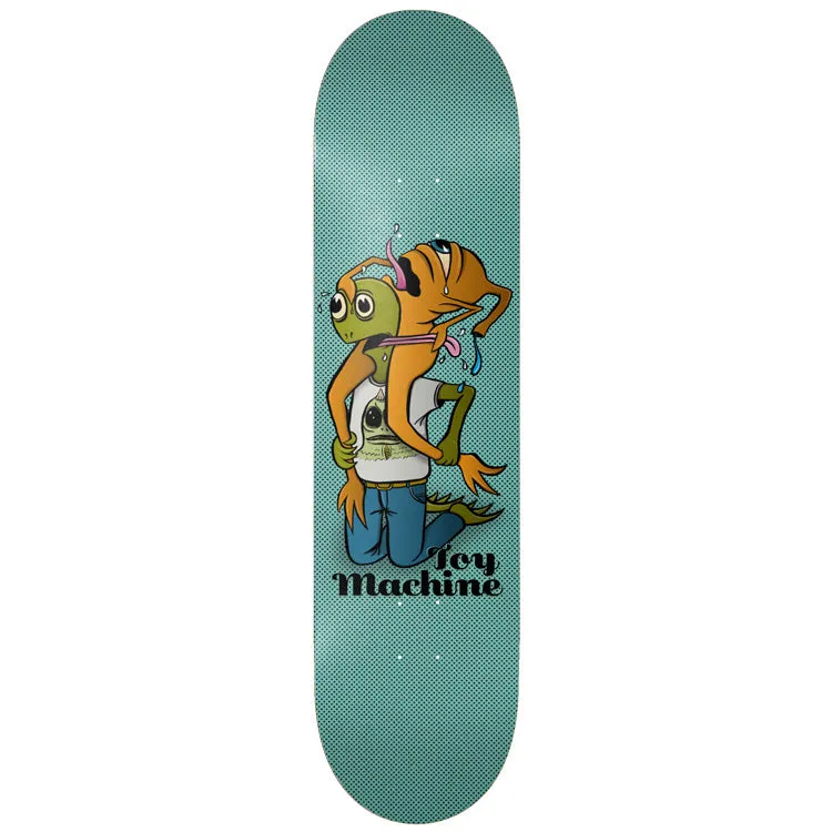 toy-machine-turtle-boy-fight-8-25-tavola-skate-deck image 1