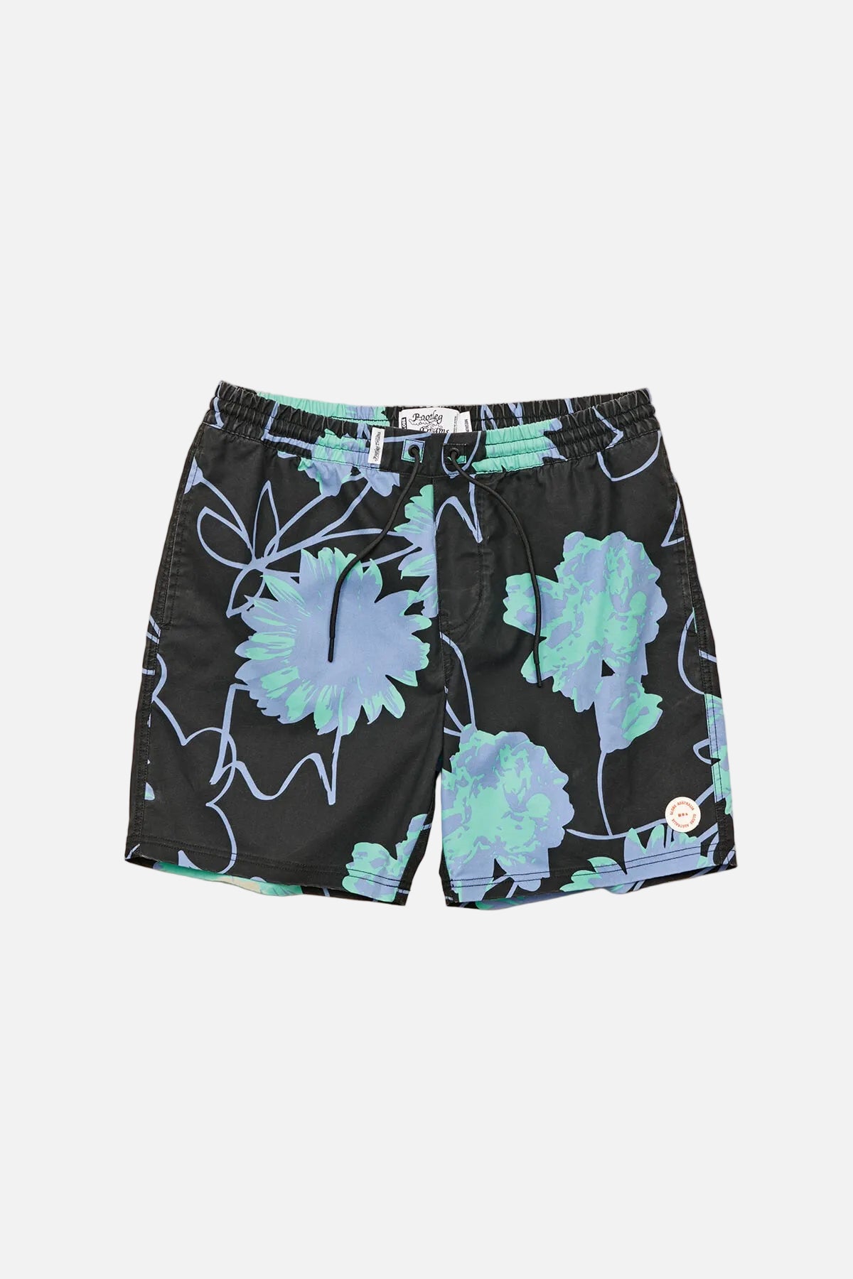 globe-dreamin-wild-poolshort-black image 4