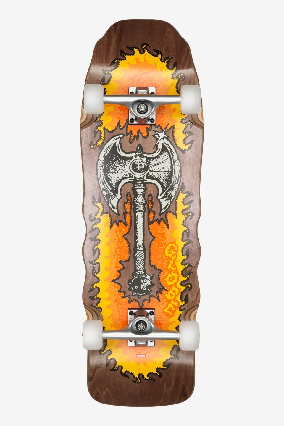 globe-restless-10-0-complete-skateboard-axe-man-cruiser-largo image 1