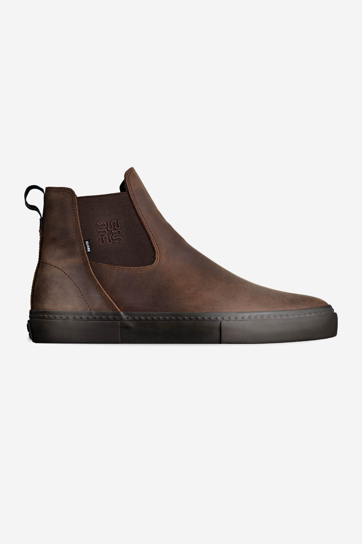 globe-dover-ii-dark-brown-wasted-talent-scarpe-skate-in-pelle image 1