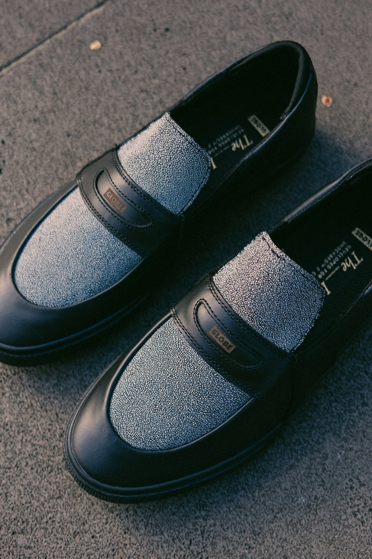 globe-liaizon-slip-on-skate-black-stingray image 7
