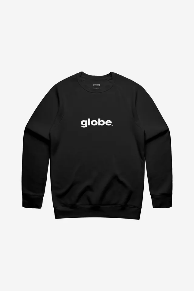 globe-o-g-crew-felpa-girocollo-black-320-gsm image 1