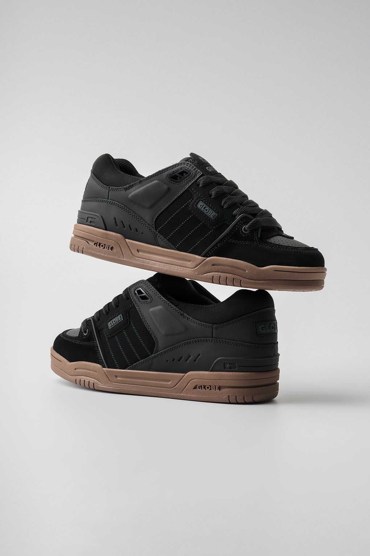 globe-fusion-black-tobacco-gum-scarpe-skate-uomo image 6
