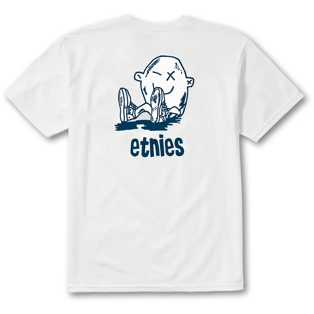 etnies-x-fos-tee-t-shirt-skate-white-navy image 5