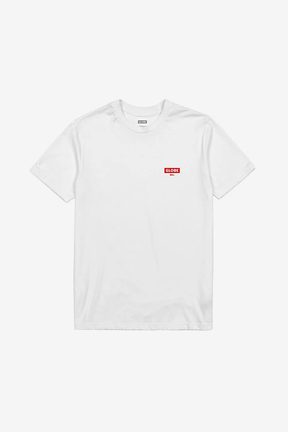 globe-living-low-velocity-tee-white-red-maglietta image 1