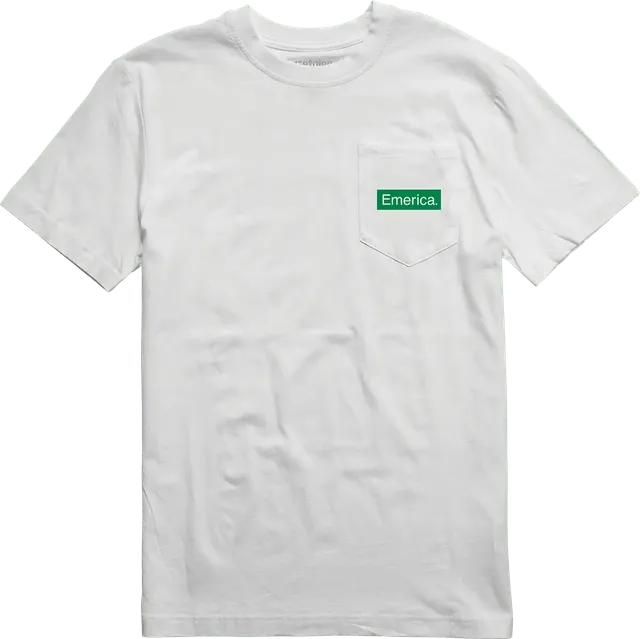 emerica-pure-triangle-pocket-tee-t-shirt-skate-uomo-white image 1