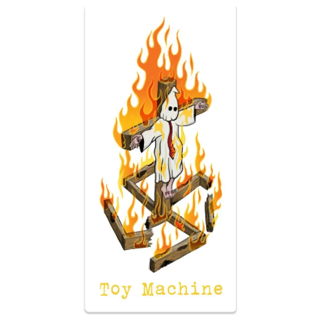 toy-machine-charred-cross-sticker-adesivo-skate-6-x-3 image 1