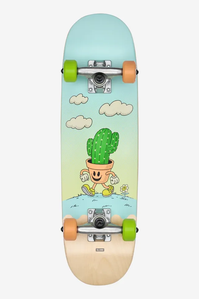globe-kids-softie-83-micro-7-125-complete-skateboard-cacti-guy image 1