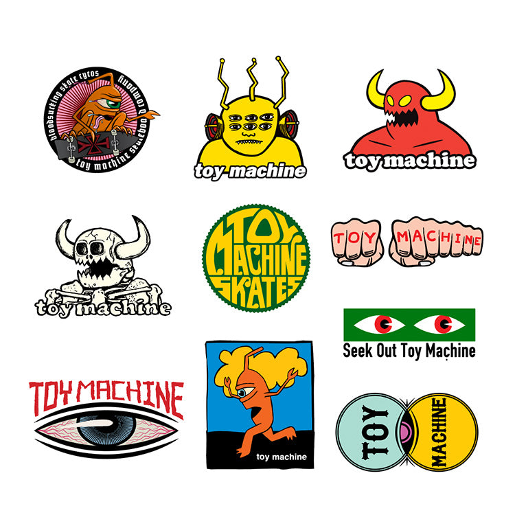 toy-machine-sticker-pack-1-pacchetto-adesivi-monster image 2