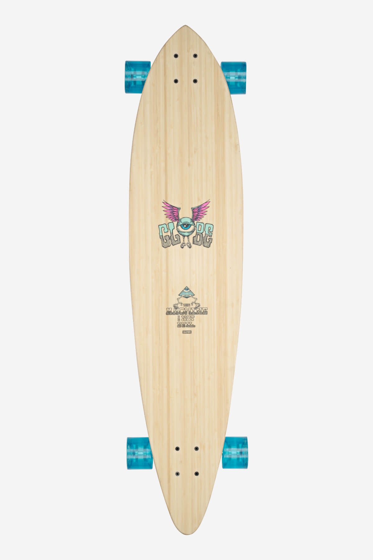 globe-noosa-43-longboard-wave-machine-pintail-cruiser image 2