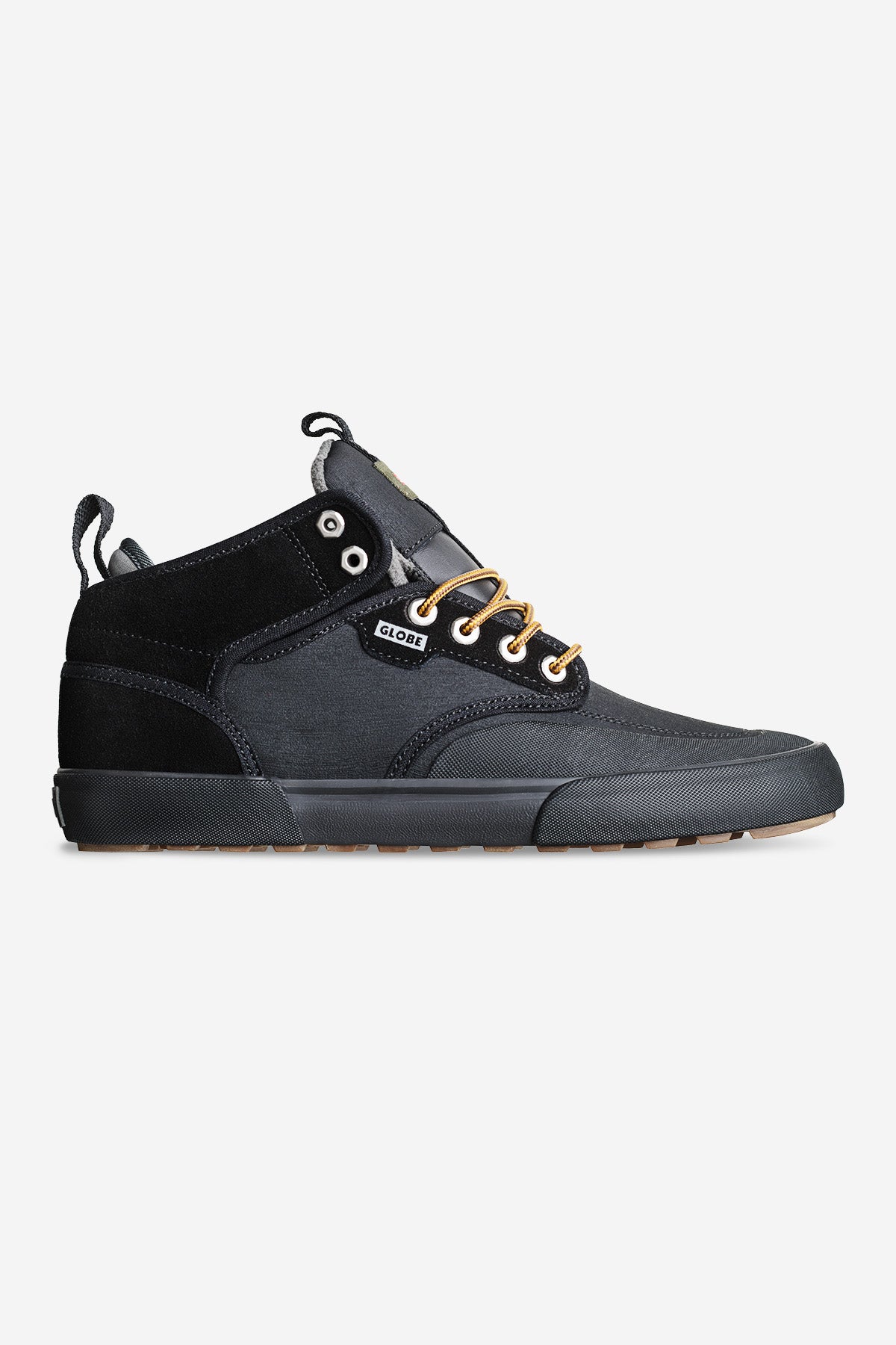 globe-motley-mid-black-gunmetal-trek-scarpe-skate-invernali image 1