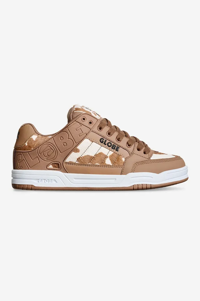 globe-tilt-scarpe-skate-brown-white-cow image 1