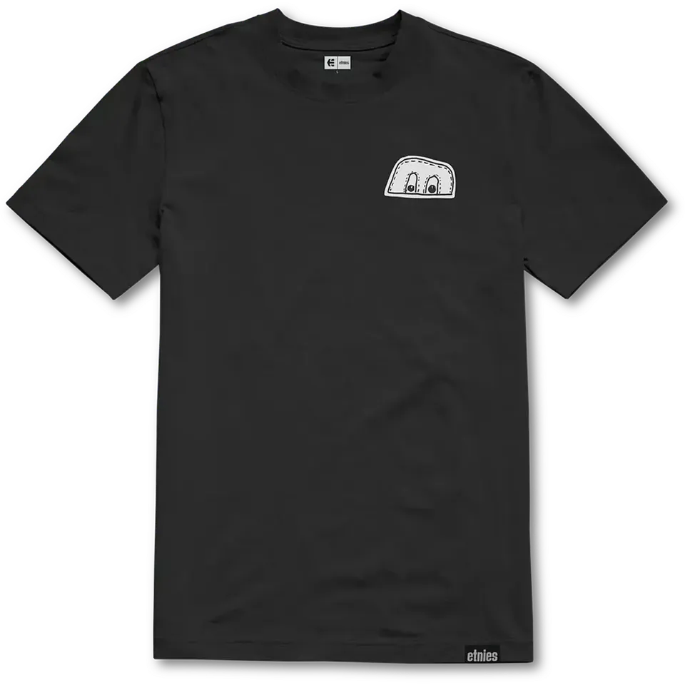etnies-x-fos-t-shirt-uomo-black-white image 1