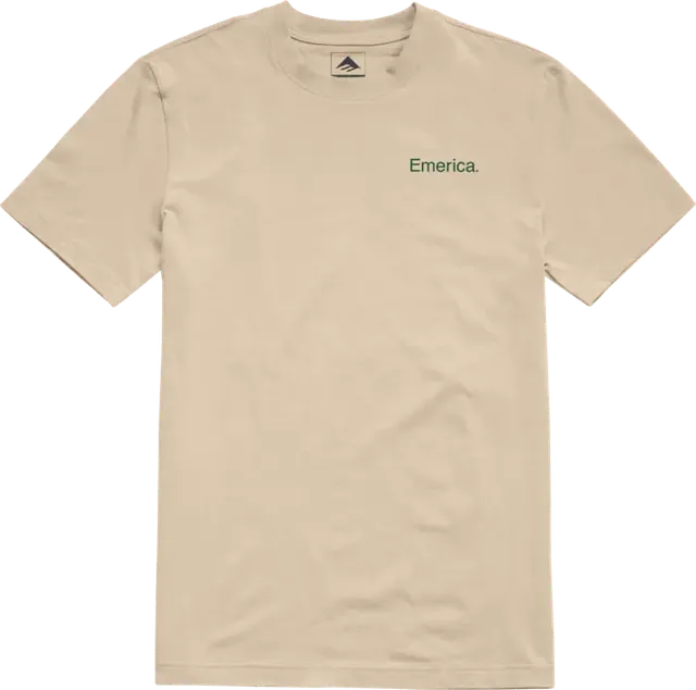 emerica-lockup-tee-t-shirt-uomo-marrone image 1