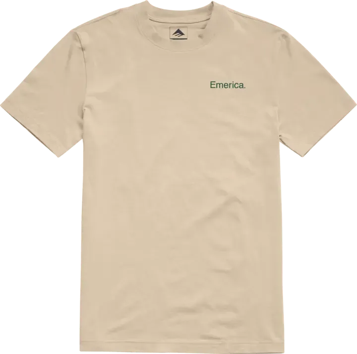 emerica-lockup-tee-t-shirt-uomo-marrone image 1